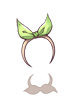 Cute Green Ribbon [0]