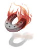 Burning Horseshoe [0]