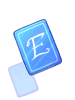 Blue E Card [0]