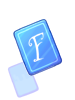 Blue F Card [0]