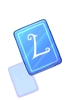 Blue L Card [0]